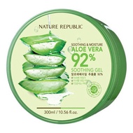 Nature Republic Soothing &amp; Moisture Aloe Vera 92% Soothing Gel 300ml PC: O100285