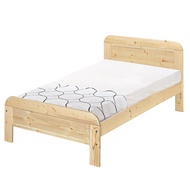 [特價]顛覆設計 經典松木床架+彈簧床墊-雙人5尺
