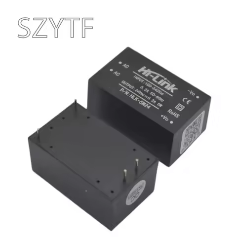 HLK-5M03/09/12/24 HLK-PM03/09/0612/24 AC-DC 3W 5W 5V/3.3V/12V/24V Intelligent Switch Step Down Buck 