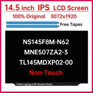 14.5" Laptop LCD Screen NS145F8M-N62 MNE507ZA2-3 TL145MDXP02-00 Display Matrix Panel Replacement 307