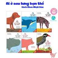 Japanese Ehon Book Who's Behind You? - For Children 0-3 Years Old