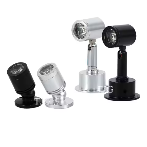 3W Led Recessed Cabinet Mini Spot Light 110V 220V Downlight 12V DC Jewelry Show Include Led Driver 4
