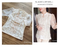 MODERN FILIPINIANA BARONG FOR WOMEN