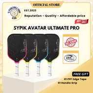 Sypik Avatar Ultimate Pro Tour Pickleball Racket | Super Rough Carbon | SYCORE All-Foam Core | Pro S