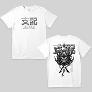 Japanese Samurai T-Shirt Baju Lelaki Cotton S-5XL
