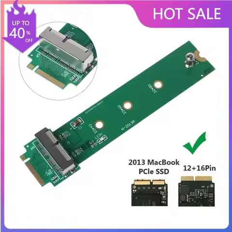 Adapter Hard Disk Adapter SSD M2 To M.2 NGFF PCIE Adapter for Apple MacBook Air Mac Pro 2013 2014 20