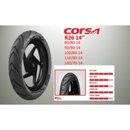 < Everyday shipping >Corsa R26 size 14’ tyre scooter 80/80-14 90/80-14 100/80-14 110/80-14 140/70-14