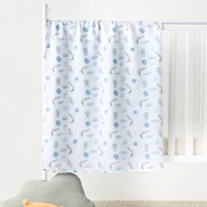 Giggles All-Over Space Print Muslin Swaddle Blanket - 120x120 cms