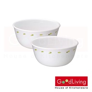 Corelle Olive Garden ชามบะหมี่ 900 มล. ขนาด 6.4 นิ้ว (15.5 ซม.)จำนวน 2 ชิ้น / C-03-428-OG-2