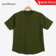 BGM POLO KURTA LENGAN PENDEK -BP-MK402KKL80-CNCTW  kurta lelaki