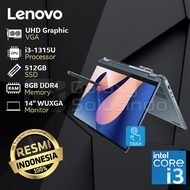 Lenovo Ideapad Flex 5 14IRU8-7SID Core i3 1315U 512GB SSD 8GB RAM Laptop - BLUE STONE