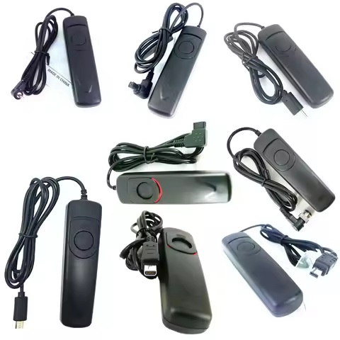 Shutter Cable for Canon Nikon Sony Fujifilm Olympus Pansonic replace RS-60E3 RS-80N3 MC-DC2 MC-30 RM