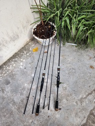 Cần câu Lure Hunting Black 2 ngọn độ cứng MH và H.