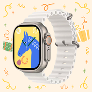 Smart Watch S9 Pro นาฬิกาสมาร์ทวอทช์ จอ AMOLED 1.9" GPS ในตัว รับสายโทรได้ ตรวจวัดอัตราการเต้นหัวใจ