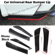 Car Universal Anti-Scratch Car Rear Bumper Lip Wrap Angle Splitters Diffuser 2PCS