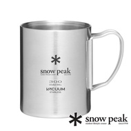 【Snow Peak 日本】MG-213 不鏽鋼登山杯300ml-摺疊把