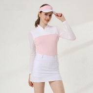 T201高爾夫女裝夏防曬 golf服裝短袖t恤時尚韓版運動冰絲防曬長袖