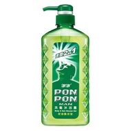 PON PON 澎澎 MAN 洗髮沐浴露 控油酷涼型  650g  1瓶