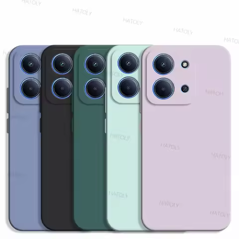 For Xiaomi Redmi 15C 5G Case Xiaomi Redmi 15C 5G Cover Original TPU Protector Shockproof Liquid Sili
