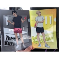 Haikyuu Seven-Eleven Kuroo Tetsuro B5 Clear File
