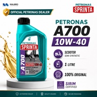 PETRONAS Sprinta A700 10W-40 1L Semi Synthetic Scooter Engine Oil A700 10W40