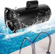 PSLER USQ1202 2 HP Pool Pump Motor, Square Flange 48Y Frame, 3450 RPM 230V, Compatible with A.O. Smi