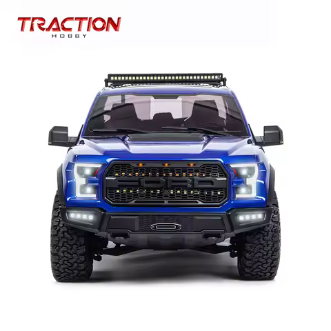TRACTION HOBBY RC Car 1/8 KM F150 RTR 2.4GHz RC Simulation Electric Remote Control Model Car Crawler
