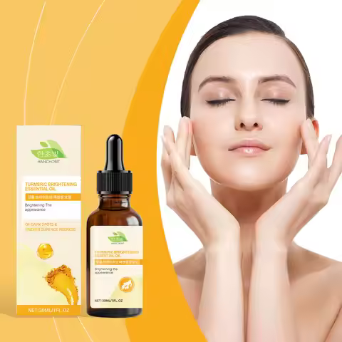Turmeric Brightening Essential Oil - For Brightening Complexion, Enhancing Radiance, Gentle Improvem