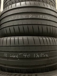 MICHELIN~245/40/18~~(PS4)~90%~2條價~24小時包裝