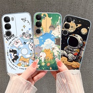 Cases For Vivo Y19 Y19S Y19E Lovely Kitten Puppy Fall Prevention Shockproof Trendy Lightweight Silic