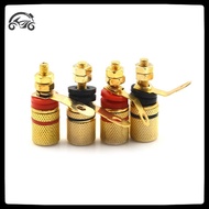 [8C11] 4pcs/lot 4mm Banana Plug Binding Post Loudspeaker Power Soet Terminals [8C]