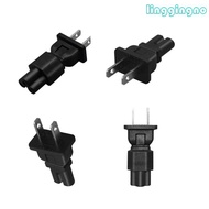 RR Power Plugs Cable Adapter Mains Power Cable Plugs US 2pin to IEC320 C5 C7 Plugs