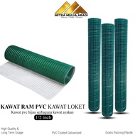 Kawat Loket Hijau PVC / Ram Kawat Coating | Kawat Hijau Serbaguna Kawat Ayakan 1/2 inch | kawat ayak