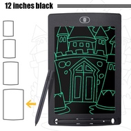 GOOJODOQ 12 Inch LCD Writing Tablet For Kids Drawing Area Smart Notebook One-Button Erase With Pen F