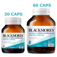 BLACKMORES OMEGA-3 TRIPLE STRENGTH FISH OIL 1500MG ( 30'S | 60'S )