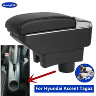 For Hyundai Accent Tagaz Armrest box For Hyundai Accent Car Armrest box Interior Parts Center Storag