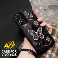 Latest Vivo Y02s Case [BUTTERFLY MOTIF] Mobile Phone Case, Mobile Phone Protector, Mobile Phone Acce