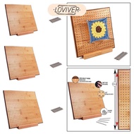 [LOVIVER] Crochet Blocking Board Crafting Accessories Artwork with Pins Knitting