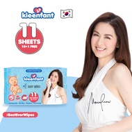 Kleenfant Unscented Baby Wipes 11 sheets 4 Pads