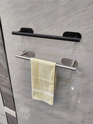 SUS304不銹鋼掛壁式毛巾架不附帶鑽孔適用於浴室