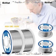 FKILA Low Temperature Welding Wire, FLUX 2.0% 20g 50g 100g 0.8 1.0mm  Corel Solder, Durable Low-melt