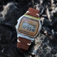 Suede Strap Suitable for Casio Small Square A168W AE-1200/1300 A159 158 Strap 18