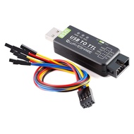 [jwerlyday] USB to TTL Module USB to Serial Adapter FT232RL USB to UART Industrial Serial to USB Con