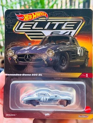 Hobby Store xe mô hình Hot Wheels Elite 64 Mercedes-Benz 300SL (Full Card)