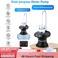 Automatic Electric Water Dispenser LED Smart Water Pump Water bottle Gallon Drinking Bottle 2 Modes Water Treatment Appliances