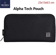 WiWU Alpha Tech Pouch กระเป๋าเก็บของกันน้ำสำหรับแบตเตอรี่สำรอง กระเป๋าใส่โทรศัพท์มือถือพกพาความจุขนา