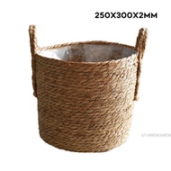 Seagrass Basket Planters Picnic And Grocery Basket For Home Garden Decor JN1-VN