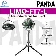 LEMOISTAR FT7-L Adjustable Tripod Fan Black