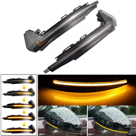 Dynamic Mirror Blinker for Audi A1 8X LED Turn Signal 2011 2012 2013 2014 2015 2016 2017 Light Indic
