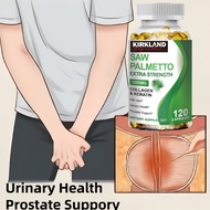 KIRKLAND Saw Palmetto Kapsul Suplemen Kesehatan Prostat Mendukung Kesehatan Saluran Kemih dan Pengha